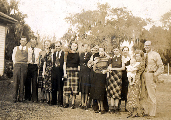 Christmas 1937 at Bailey's Prairie