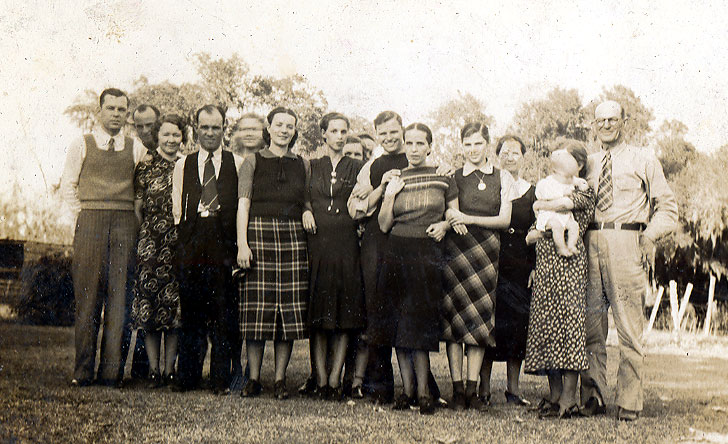 Christmas 1937 at Bailey's Prairie