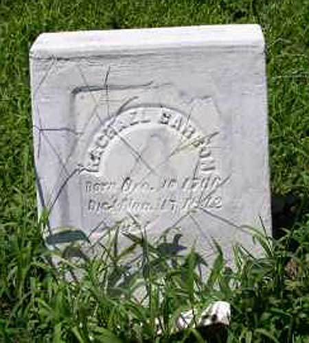 Mrs. Mary Fairfield Gravestone